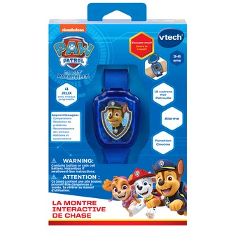 PAW Patrol La Pat Patrouille La montre interactive de Chase